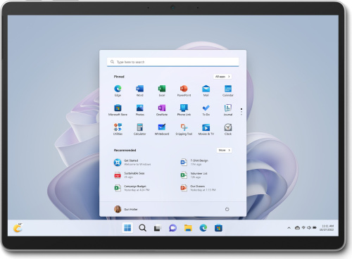 Microsoft Surface Pro 9 13-inch Tablet i7-1245U 16GB 512GB SSD 2880x1920 Touch WCAM WIN11 platinum Good - Refurbished
