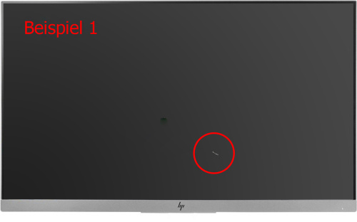 HP EliteDisplay E243 23.8-inch Monitor IPS FHD 1920x1080 DP HDMI VGA USB silber 5ms silver without stand Display scratches - Used