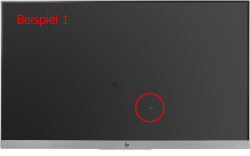 HP EliteDisplay E243 23.8-inch Monitor IPS FHD 1920x1080 DP HDMI VGA USB silber 5ms silver without stand Display scratches - Used