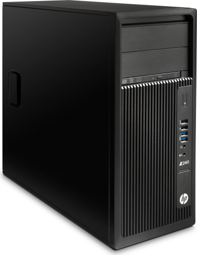HP Workstation Z240 CMT Computer E3-1225 32GB 512GB SSD WIN10 Sehr gut - Refurbished