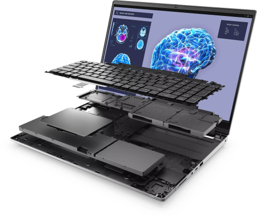 Dell Precision 7680 16-Zoll Laptop i9-13950HX 128GB 1TB SSD WUXGA RTX A1000 DE Backlight WCAM WIN11 Sehr gut - Refurbished
