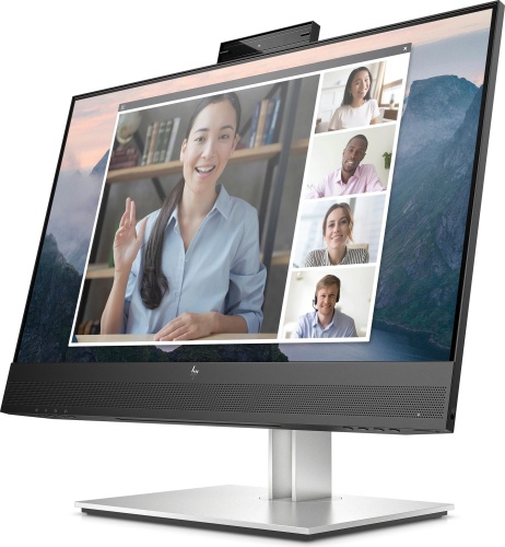 HP E24mv G4 23,8-Zoll Monitor FHD 1920x1080 mit Webcam schwarz - Refurbished