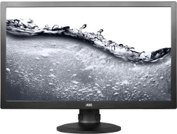 AOC e2770Pqu 27-inch Monitor TN FHD 1920x1080 DP HDMI VGA DVI USB speaker 2ms black Very good - Refurbished