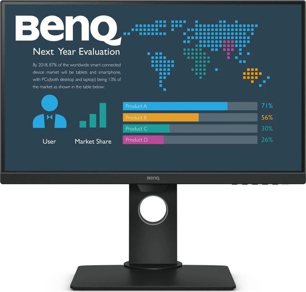 BenQ BL2480T 23,8-Zoll Monitor FHD 1920x1080 schwarz - Refurbished