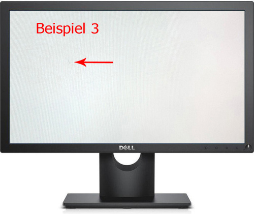 Dell E1916H 18.5-inch Monitor TN WXGA 1366x768 DP VGA 5ms black Display spot - Used