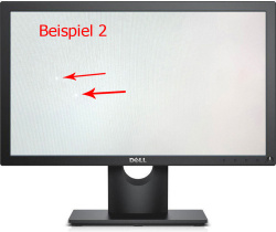 Dell E1916H 18.5-inch Monitor TN WXGA 1366x768 DP VGA 5ms black Display spot - Used