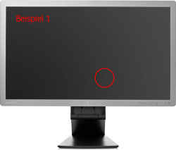 HP EliteDisplay E271i Monitor 27-Zoll IPS LED DP VGA USB Full HD Pivot grau 7ms Displaykratzer - Gebraucht