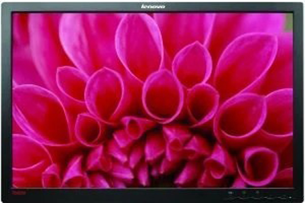 Lenovo ThinkVision LT2452p 24-inch Monitor IPS WUXGA 1920x1200 DP VGA DVI USB 7ms black without stand Good - Refurbished