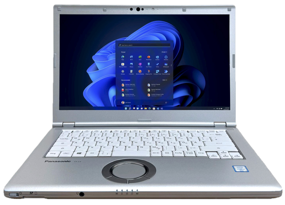 Panasonic CF-LV8 14-Zoll Notebook i7-8665U 16GB 512GB SSD FHD NO WCAM WIN11 Gut - Refurbished