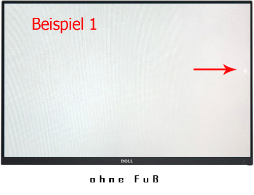 Dell U2415 24-Zoll Monitor Full HD 6ms DP HDMI MiniDP USB3.0 Pivot 1920x1200 ohne Fuß Displayfleck - Gebraucht