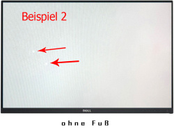 Dell U2415 24-Zoll Monitor Full HD 6ms DP HDMI MiniDP USB3.0 Pivot 1920x1200 ohne Fuß Displayfleck - Gebraucht