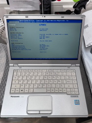 Panasonic CF-LX6 14-inch Notebook i5-7300U 8GB 256GB SSD FHD FR WCAM WIN10 Display scratches - Used