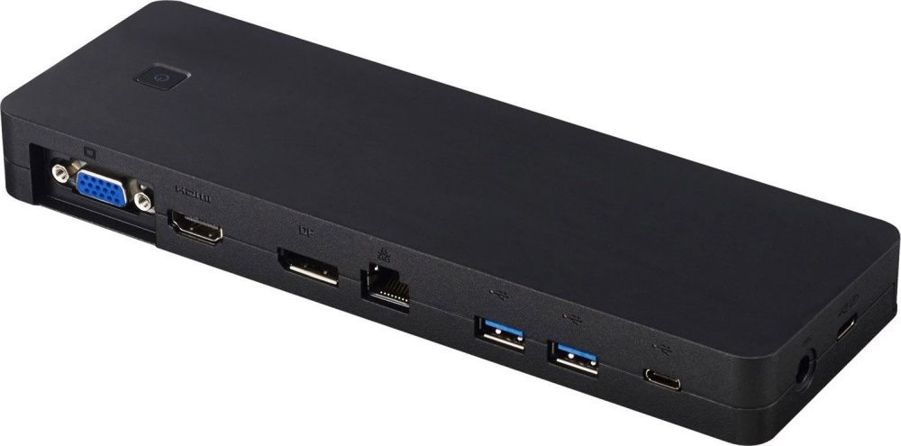 Fujitsu USB-C-Port Replicator NPR44 USB-C USB-A DisplayPort HDMI VGA RJ-45 Refurbished