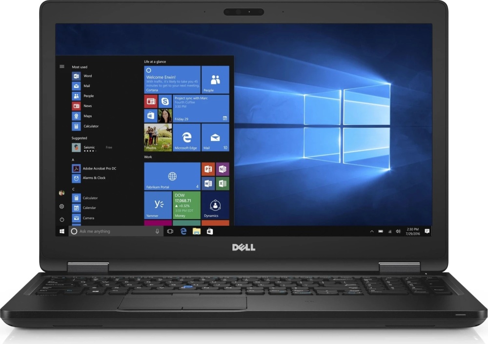 Dell Latitude 5580 15.6 inch Laptop i7-7600U 16GB 256GB SSD FHD DE Backlight 4G WCAM WIN11