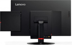 Lenovo ThinkCentre Tiny-in-One 24 (Non-Touch) 23,8-Zoll Monitor IPS FHD 1920x1080 DP USB Lautsprecher 7ms schwarz Sehr gut - Refurbished