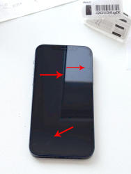 Apple iPhone 12 6,1-Zoll Smartphone 128GB spracegrau schwarz Displaykratzer - Gebraucht