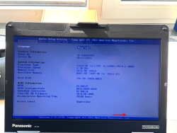 Panasonic Toughbook CF-54MK1 14 inch Notebook i5-5300U 8GB 256GB SSD WXGA FR WIN10