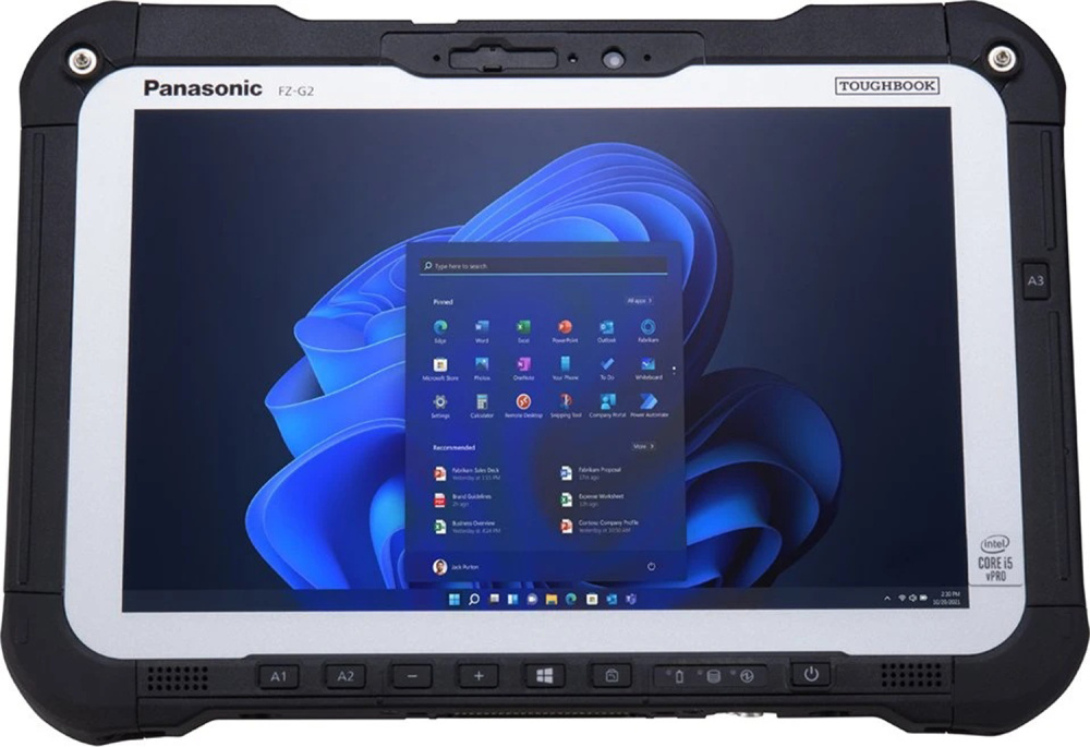 Panasonic Toughbook FZ-G2 10,1-Zoll Tablet i5-10310U 16GB 512GB SSD WUXGA Touch WCAM WIN11