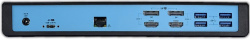 i-tec Dual Display Docking Station USB-C USB-A DP HDMI RJ-45 without power supply
