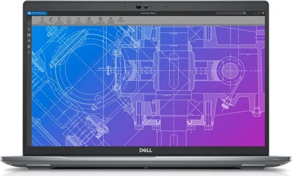 Dell Precision 3571 15,6-Zoll Laptop i7-12800H 32GB 1TB SSD FHD T600 DE Backlight FP WCAM WIN11