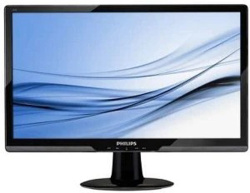 Philips E-line 244E2SB 24-inch Monitor TN FHD 1920x1080 HDMI VGA DVI speaker 5ms black Good - Refurbished
