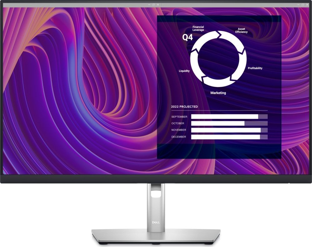 Dell P2723D 27-Zoll Monitor IPS WQHD 2560x1440 DisplayPort HDMI USB 5ms schwarz