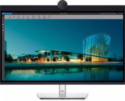 Dell UltraSharp U3224KBA 31,5-Zoll Monitor 6K 6144x3456 IPS HDMI TB4 LAN Lautsprecher WebCam silber