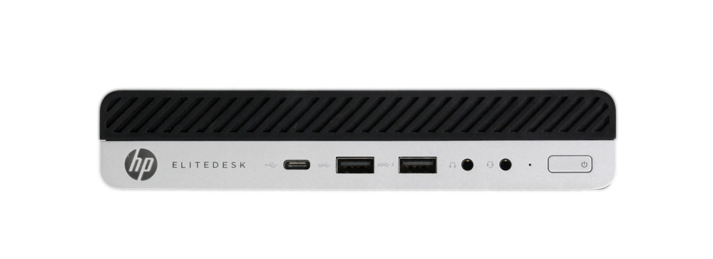 HP EliteDesk 800 G3 DM i5-6500T 8 GB 256 GB SSD Win 10 Pro Mini PC USFF Tiny Gut - Refurbished