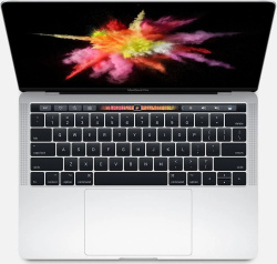 Apple MacBook Pro 2017 13.3-inch i7-7567U 16GB 512GB SSD 2560x1600 US Backlight FP WCAM silver Very good - Refurbished