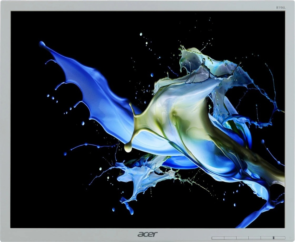 Acer B196Lwmdr 19-inch Monitor TN SXGA 1280x1024 VGA DVI speaker 5ms grey without stand Very good - Refurbished