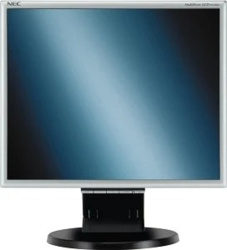 NEC LCD195VXM+ 19-inch Monitor TN SXGA 1280x1024 VGA DVI speaker 8ms silver Very good - Refurbished