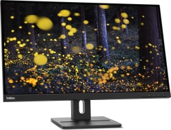Lenovo ThinkVision E27q-20 27-Zoll Monitor 75Hz IPS QHD 2560x1440 DP HDMI Lautsprecher 4ms schwarz Sehr gut - Refurbished