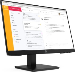 HP P24h G4 23.8-inch Monitor IPS FHD 1920x1080 DP HDMI VGA speaker 5ms black Very good - Refurbished