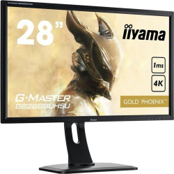 iiyama G-Master GB2888UHSU-B1 Gold Phoenix 28-inch Monitor TN 4K UHD 3840x2160 DP HDMI VGA USB speaker 1ms black Very good - Refurbished