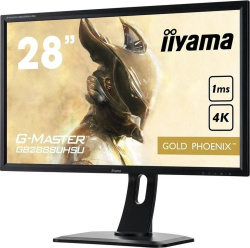 iiyama G-Master GB2888UHSU-B1 Gold Phoenix 28-inch Monitor TN 4K UHD 3840x2160 DP HDMI VGA USB speaker 1ms black Very good - Refurbished