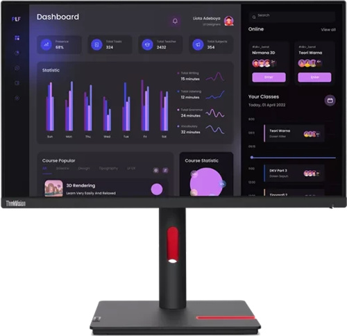 Lenovo ThinkVision T24i-30 23,8-Zoll Monitor IPS FHD...