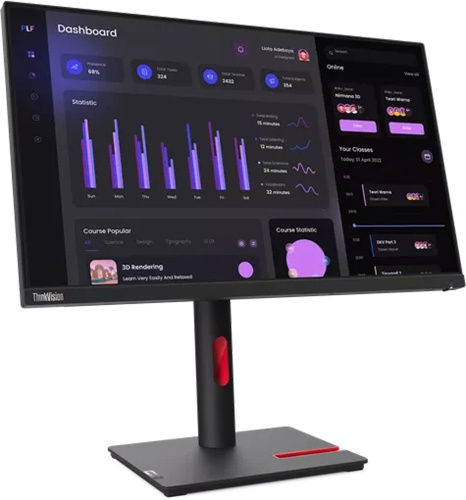 Lenovo ThinkVision T24i-30 23,8-Zoll Monitor IPS FHD...