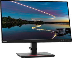 Lenovo ThinkVision T24m-20 23.8-inch Monitor IPS FHD 1920x1080 DP HDMI USB-C USB-A RJ-45 4ms black Very good - Refurbished