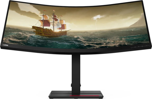 Lenovo ThinkVision T34w-20 34-inch Monitor VA UWQHD 3440x1440 DP HDMI USB-C USB-A 4ms black Very good - Refurbished