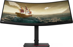 Lenovo ThinkVision T34w-20 34-inch Monitor VA UWQHD 3440x1440 DP HDMI USB-C USB-A 4ms black Very good - Refurbished