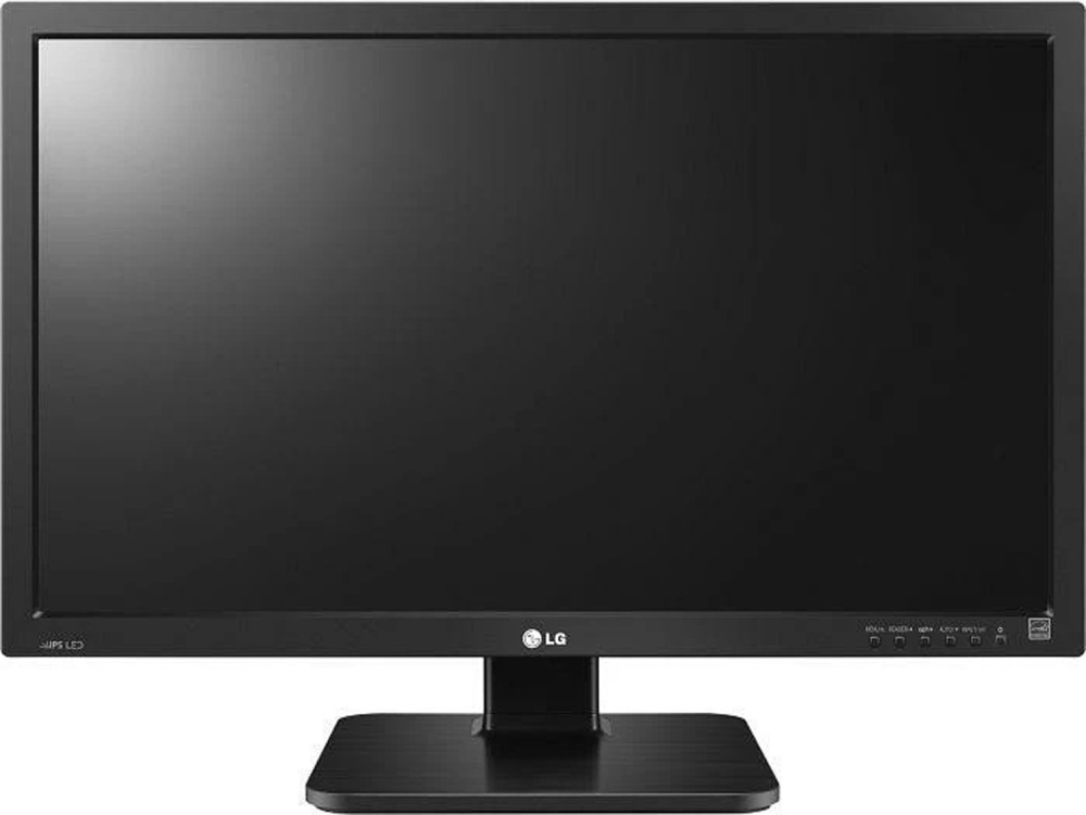 LG 24MB65PY-I 24-inch Monitor IPS WUXGA 1920x1200 DP VGA DVI USB speaker 5ms black Very good - Refurbished