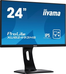 iiyama ProLite XUB2493HS-B1 23.8-inch Monitor IPS FHD 1920x1080 DP HDMI VGA speaker 4ms black Good - Refurbished
