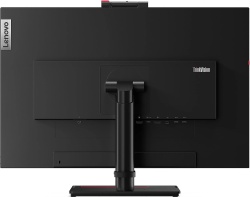 Lenovo ThinkVision T27hv-20 27-Zoll Monitor IPS WQHD 2560x1440 DP HDMI USB-C USB-A Webcam Lautsprecher 4ms schwarz