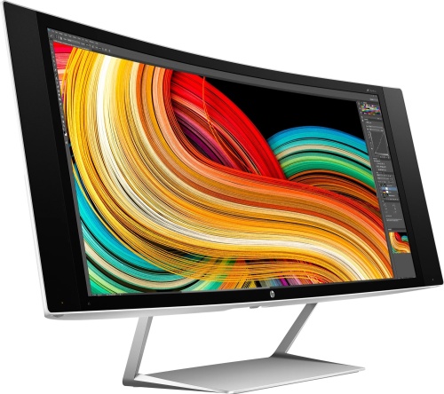 HP Z34c 34-inch Monitor VA UWQHD 3440x1440 DP HDMI USB...