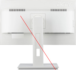 Acer Business B6 B276HUL 27-inch Monitor IPS QHD 2560x1440 DP HDMI DVI USB speaker 5ms white without stand Very good - Refurbished