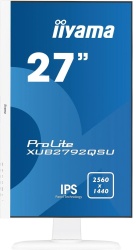 iiyama ProLite XUB2792QSU-W1 27-Zoll Monitor 70Hz IPS QHD 2560x1440 DP HDMI DVI USB  Lautsprecher 5ms weiß
