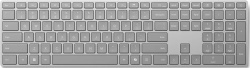 Microsoft Surface Keyboard 2nd Edition, grey, with Copilot button, Bluetooth, QWERTZ (German), refurbished