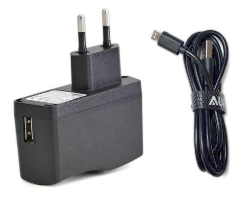 USB charging plug, USB adapter, power supply 5V 2A...